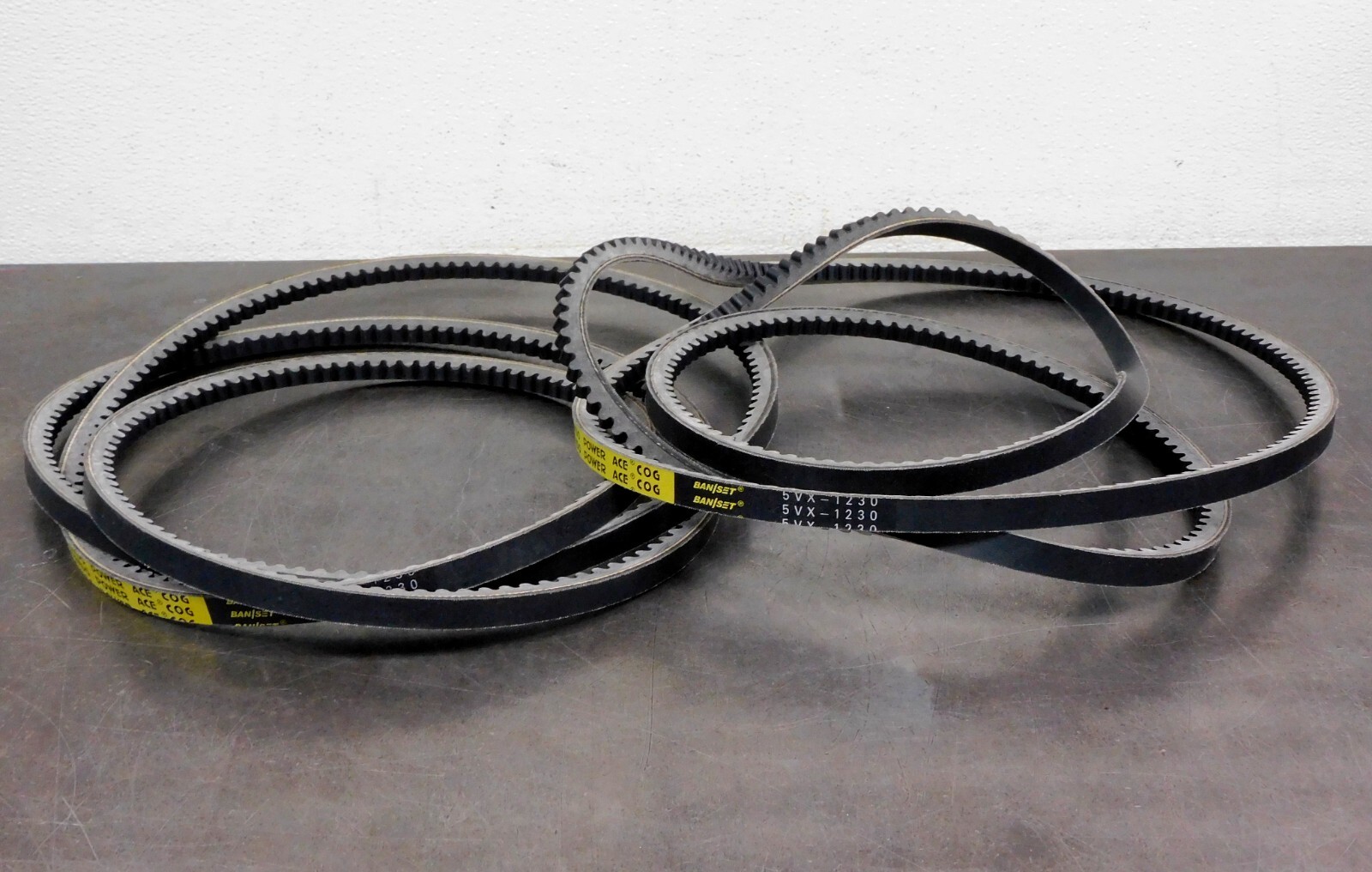 Bando – 5VX-1230 Ban/Set Power Ace Cogged Wedge V-Belt Matched Set of Two (2)