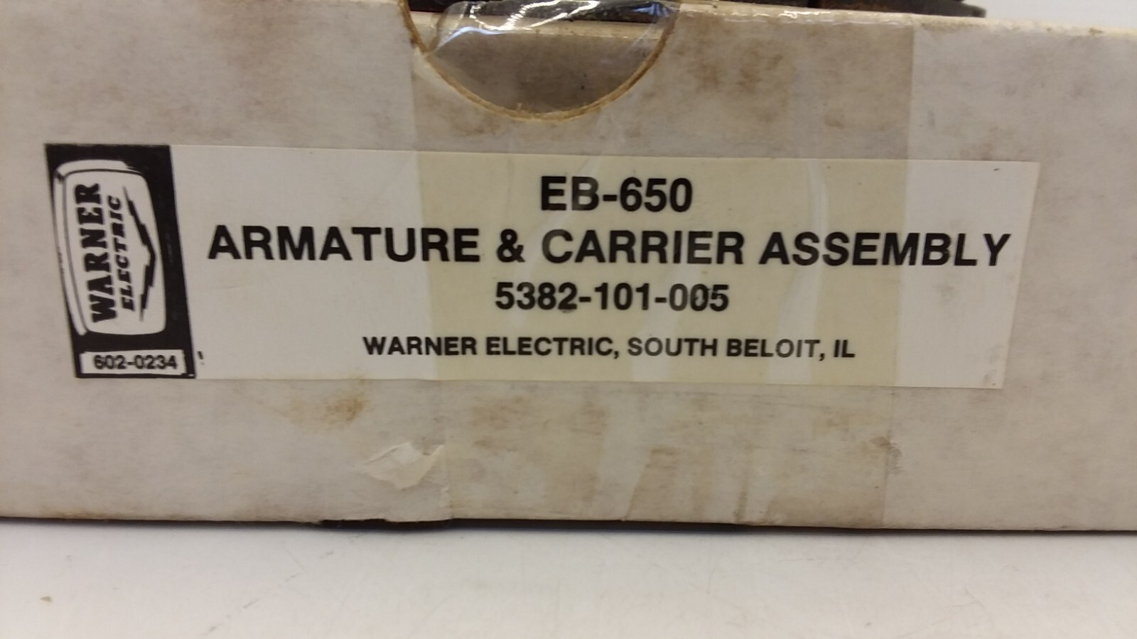 WARNER EB-650 ELECTRO BRAKE 3600RPM 1 3/8IN BORE 35W 90VDC NIB