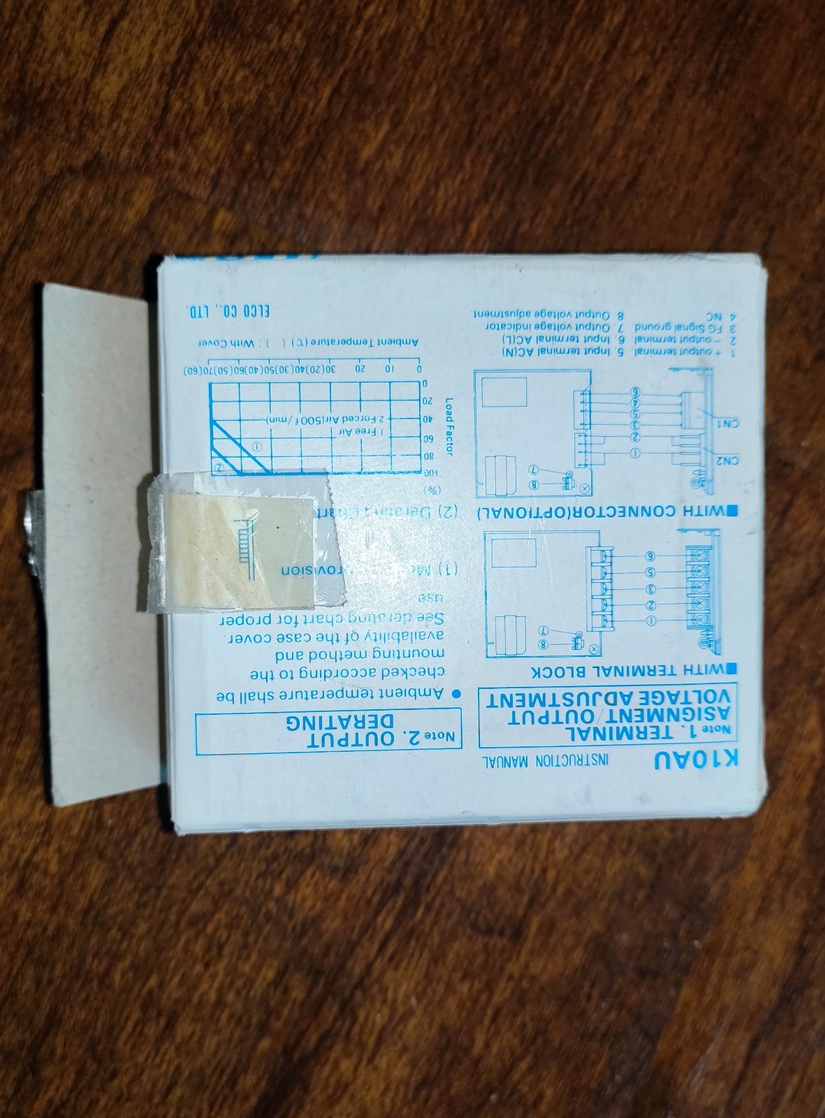 ELCO K10AU-15 15V 0.7 A ACIN 85 Switching Regulator-125V