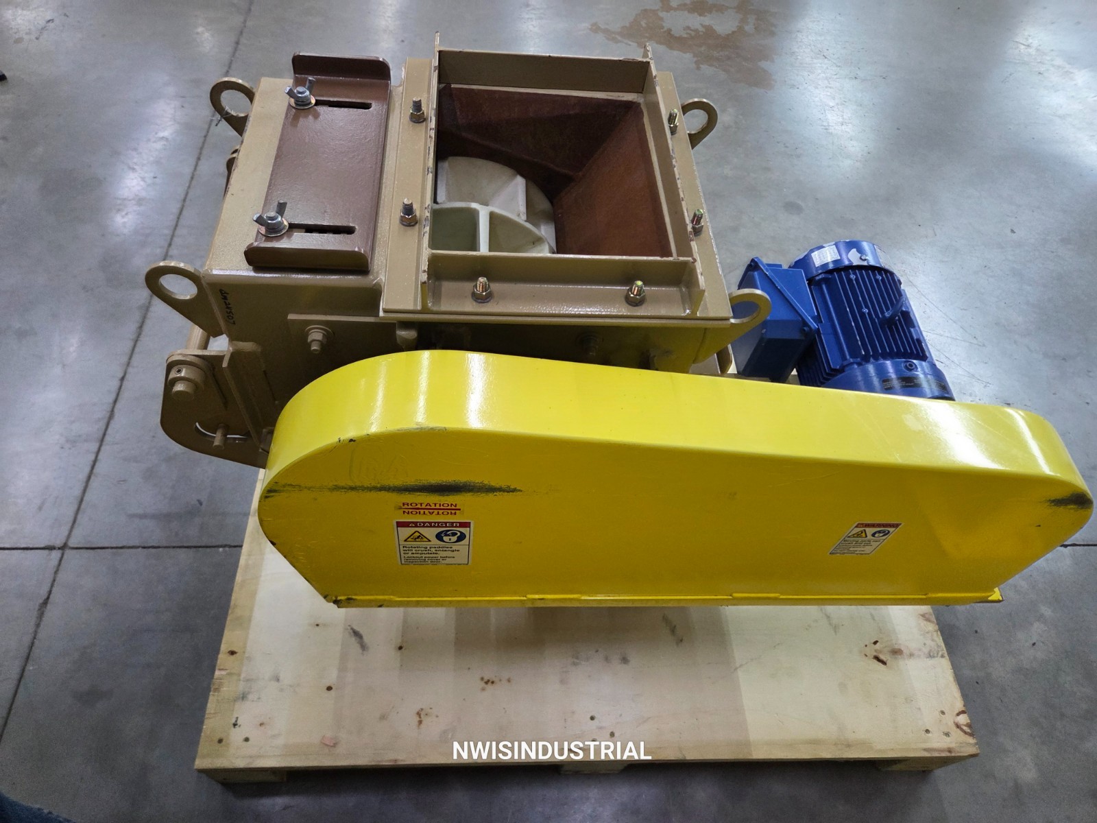 Bliss Rotary Magnet Separator Feeder w/ Sumitomo drive, 9″x12″, 3RF-SMA-12