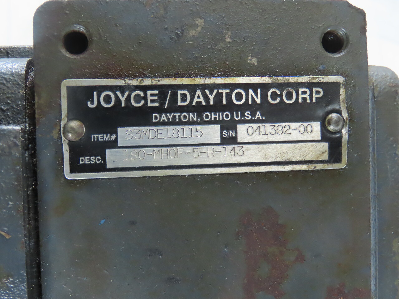 Joyce Dayton 10 Ton 36″ Machine Comdrive Screw Jack W/ 575V 3Ph Motor & Limit