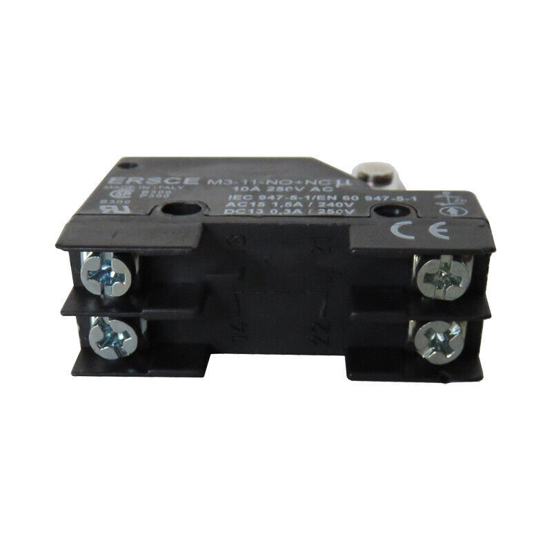 1PC NEW FOR ERSCE micro switch M3-11-NO+NC (250VAC 10A) belt wheel