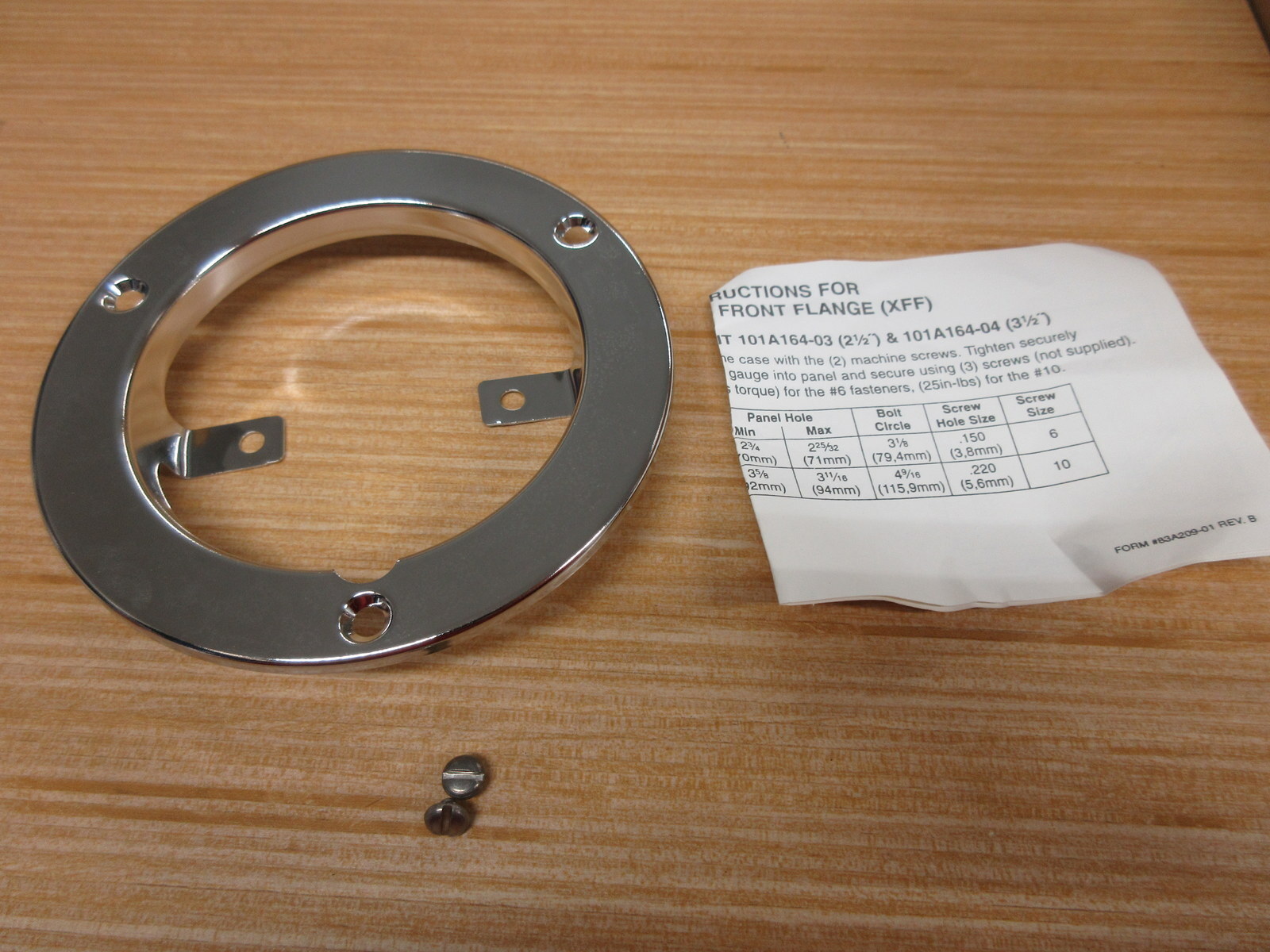 Ashcroft 101A164-04 Front Flange 101A16404 (Pack of 2)