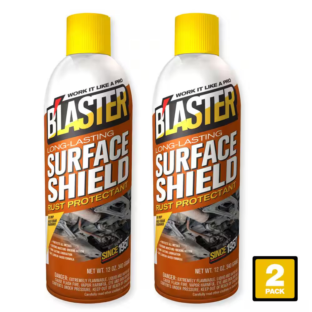 12 oz. Rust & Corrosion Protectant Spray, Long-Lasting Surface Shield Lubricant