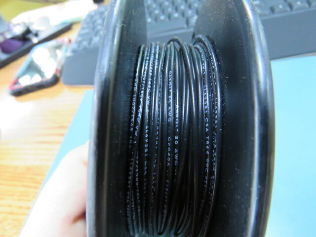 GENERAL CABLE/ CAROL BRAND C2040A.12.01 Qty of 100 per Lot Hook-up Wire 20AWG 3