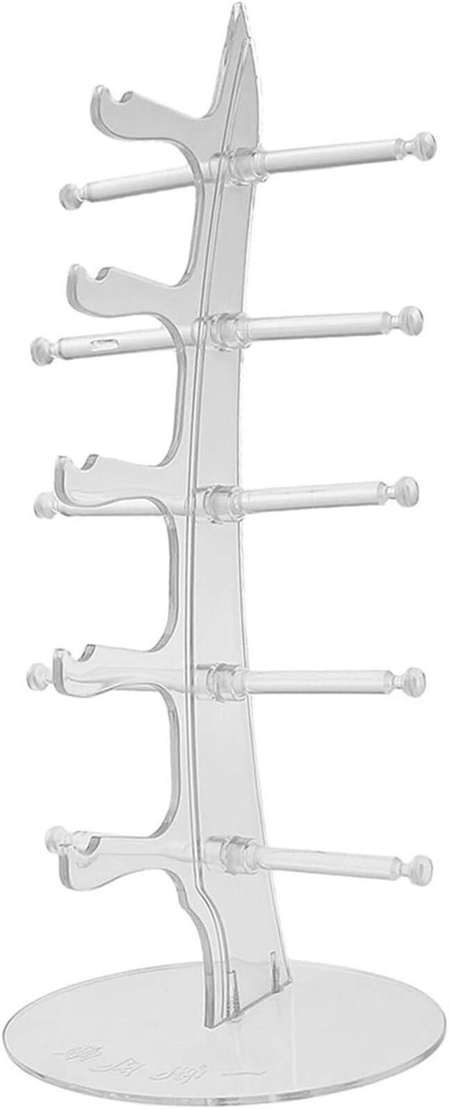 QTY=94(47 X 2): 5 Tier Acrylic Eyeglasses Frame Riser Stand Sunglasses Display