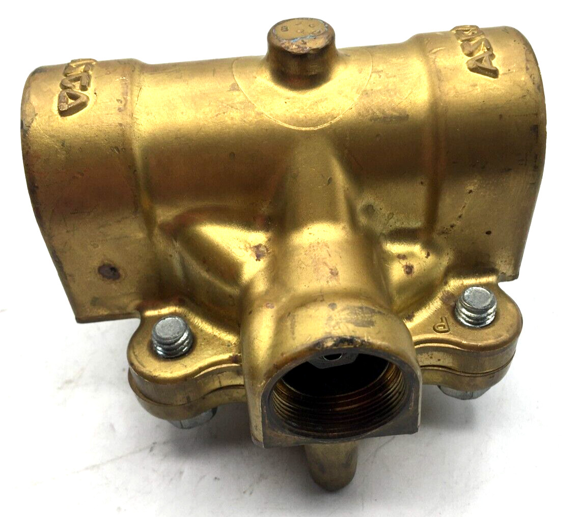 Asco Brass Solenoid Valve New Read