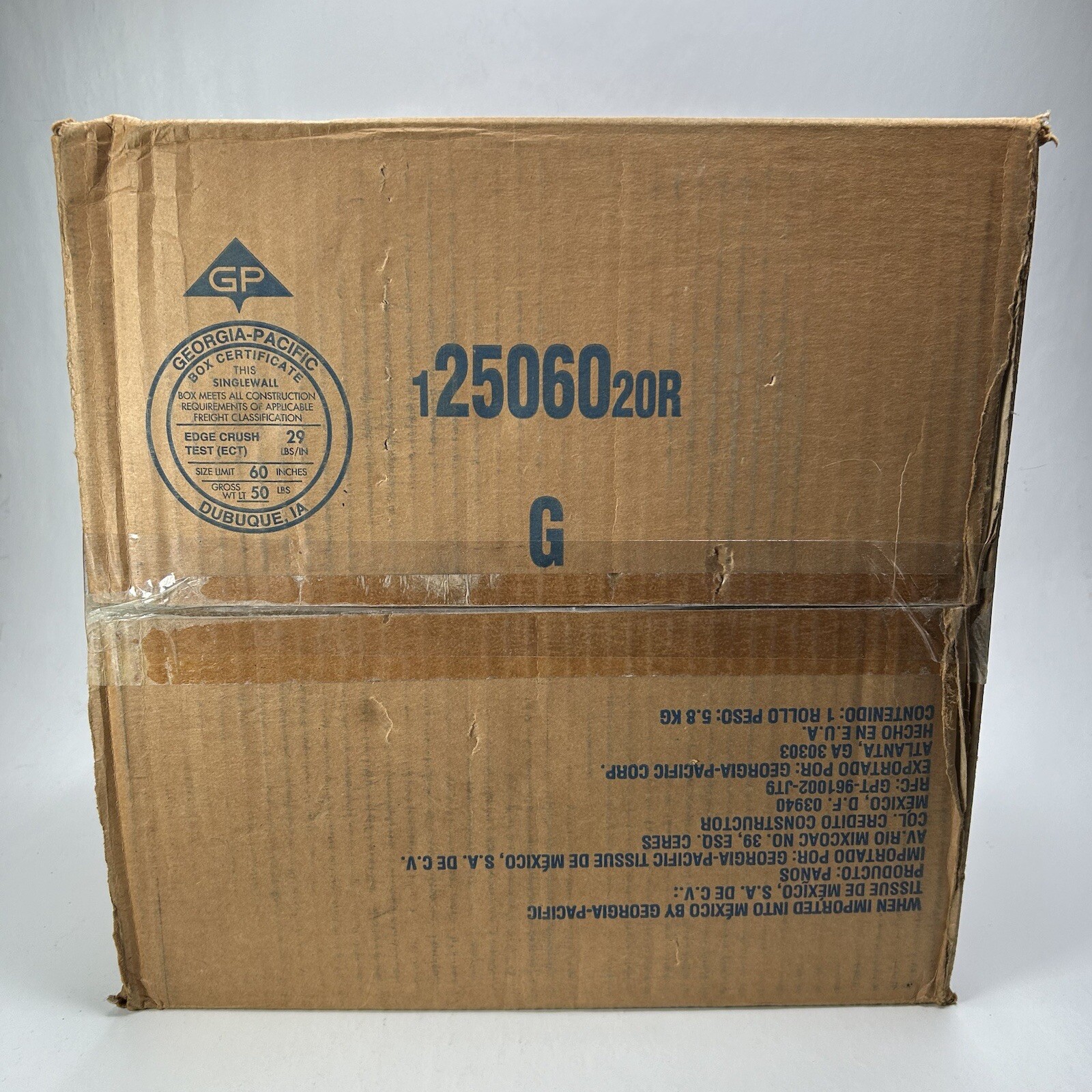 TuffMate 25060 Heavy Duty Perforated Shop Towels 1 Roll/800 NOS Georgia-Pacific