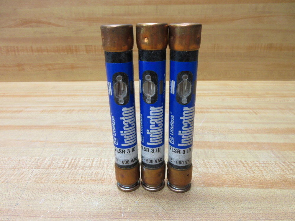 Littelfuse FLSR-3-ID Indicator Fuse (Pack of 3)
