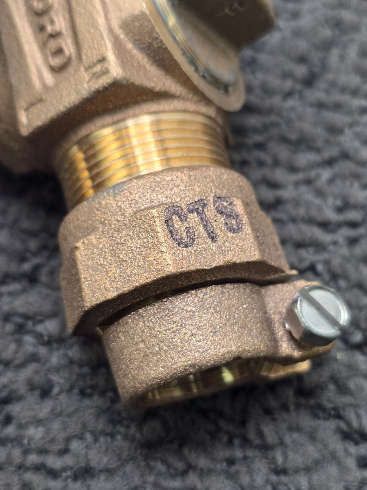 Ford 3/4 NL CTS Stop Brass Ball Valve Replacement Threaded Part Heavy Duty
