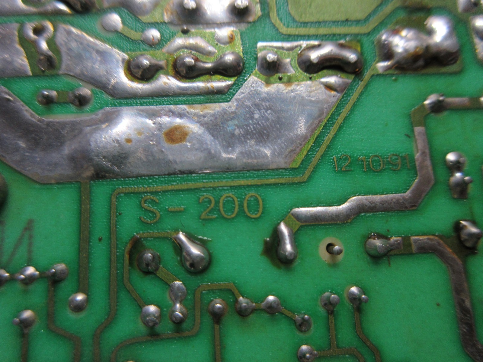 MIGHTY COMET VMC-500 CNC MILL MONITOR CIRCUIT BOARD S-200 121091 C93B17345