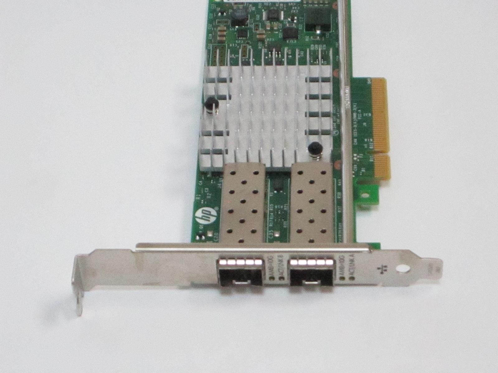 HP HEWLETT PACKARD 560SFP+ X520-DA2 Network Adapter and Full Size Bracket