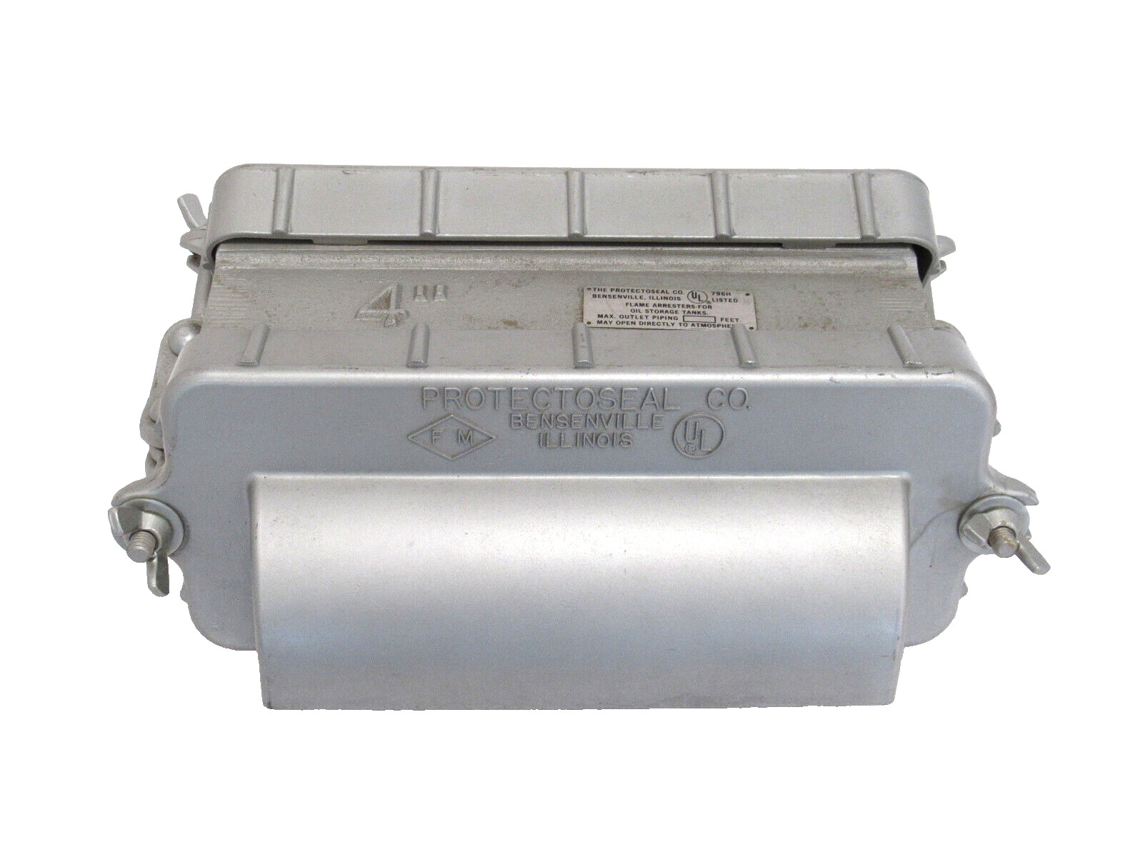 NEW PROTECTOSEAL 796H STORAGE TANK FLAME ARRESTOR 4″