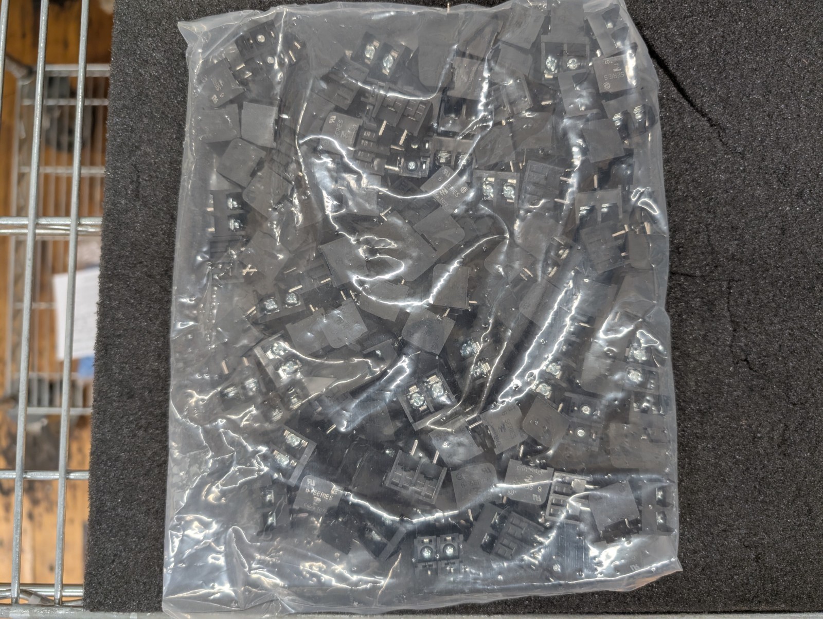 New, AMP/Tyco, 6PCV-02-006, CONN BARRIER STRIP 2CIRC 0.375 INCH – lot of 135pcs