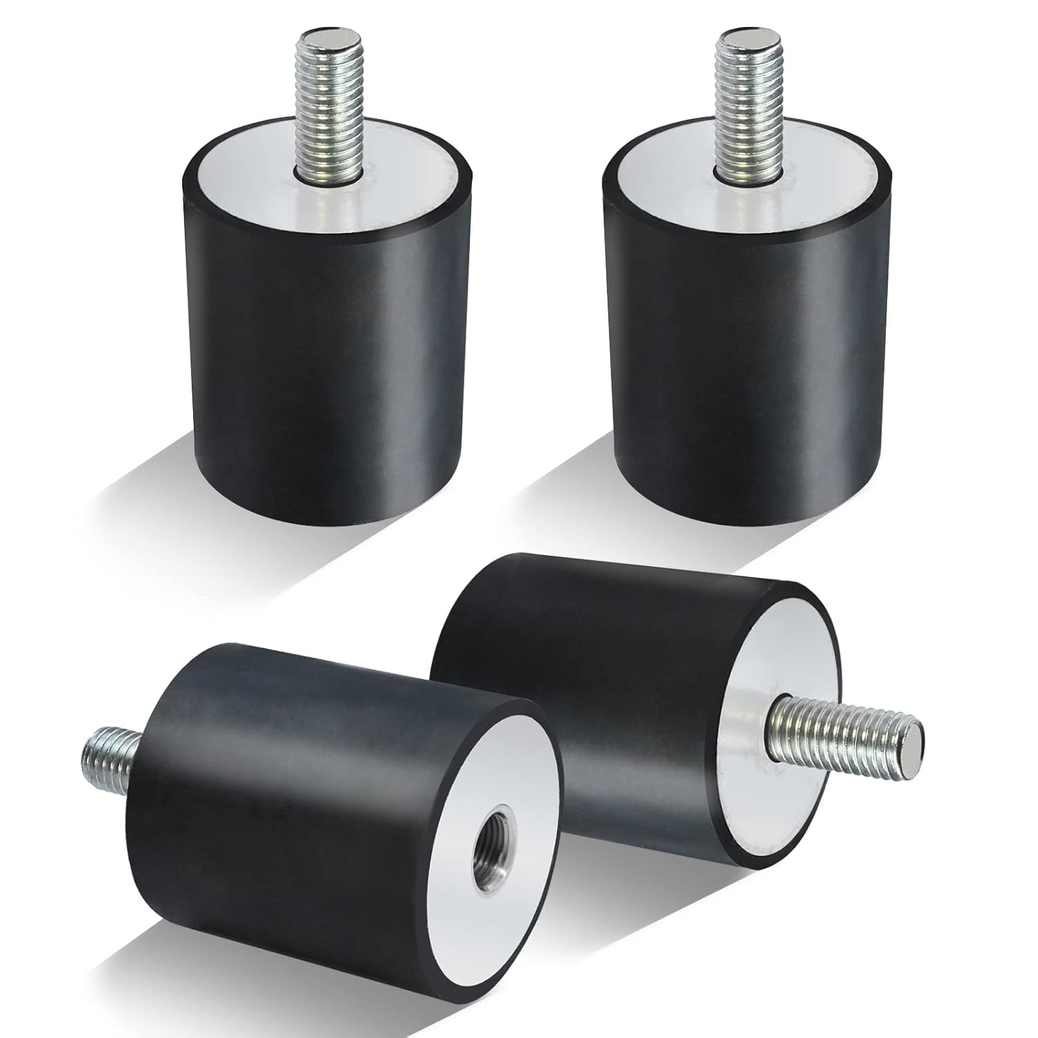 4 Pack Rubber Shock Mounts for Wacker Neuson Plate Compactors & Rammers