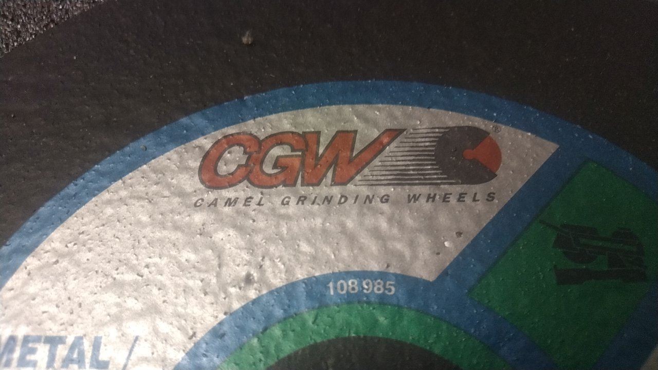 Camel Grinding Wheels 35851 8 Pk 20 x 7/32 x 1 In Stationary Saw Blade