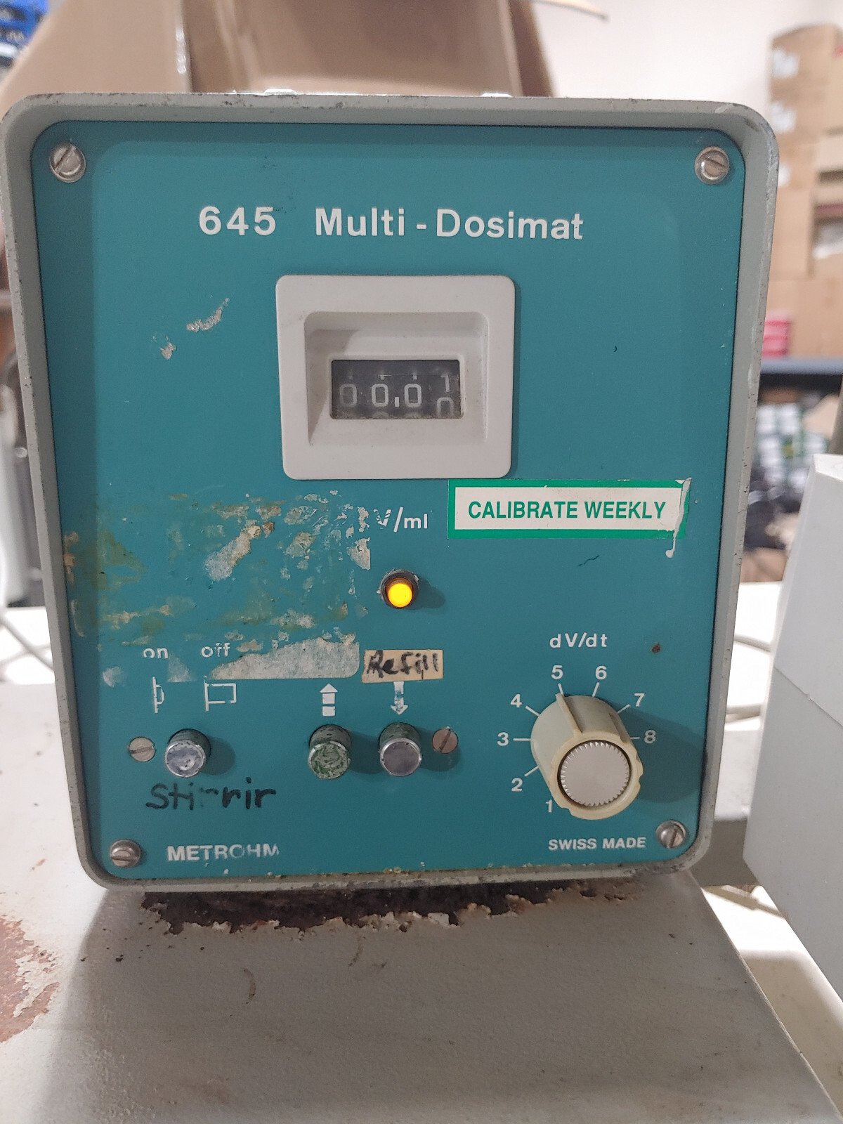 METROHM BRINKMANN 633 Karl Fischer Automat 645 Dosimat 649 Stirrer