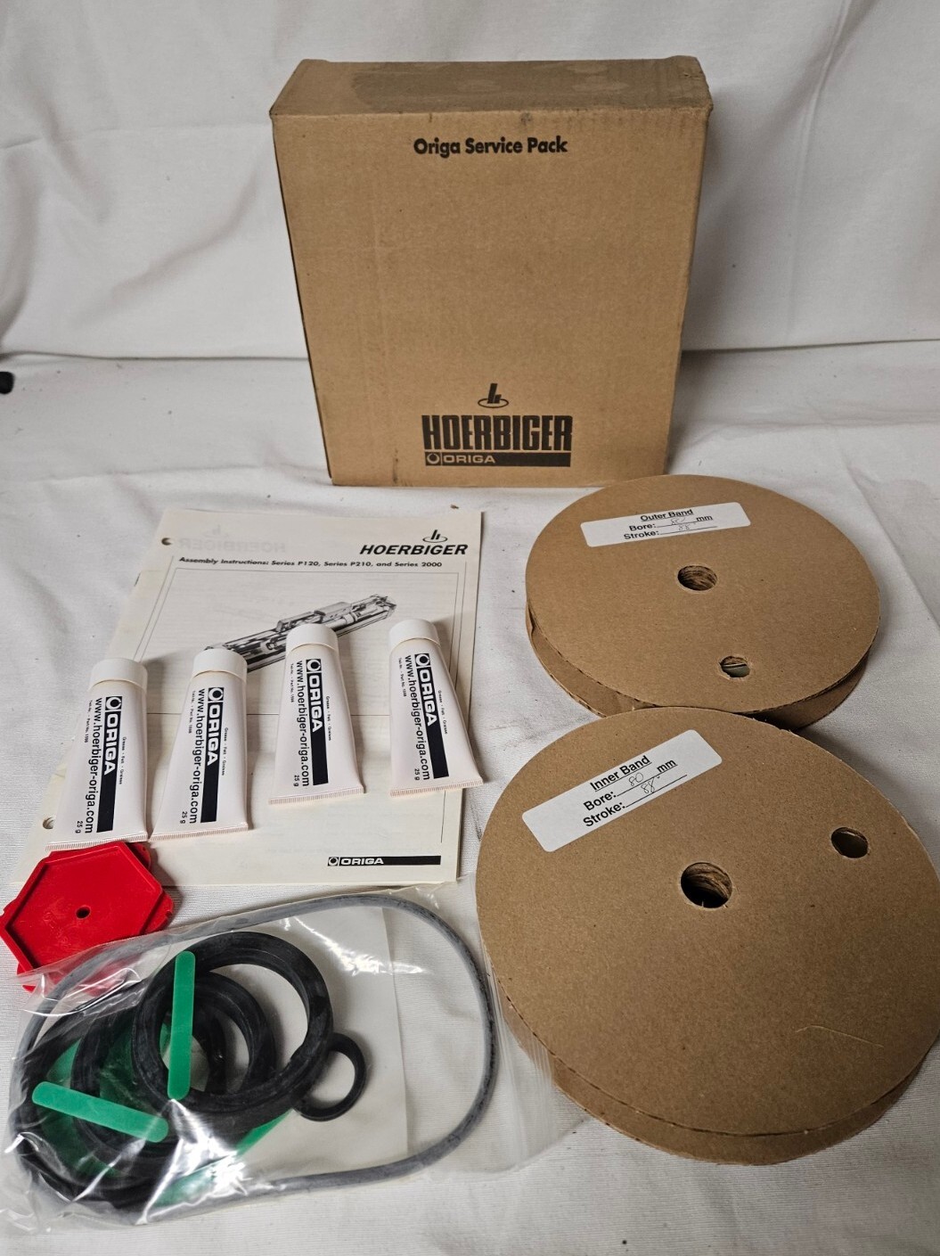 Origa SP128-B-S Hoerbiger Service Pack SP128BS Stroke 88″ Bore 80MM