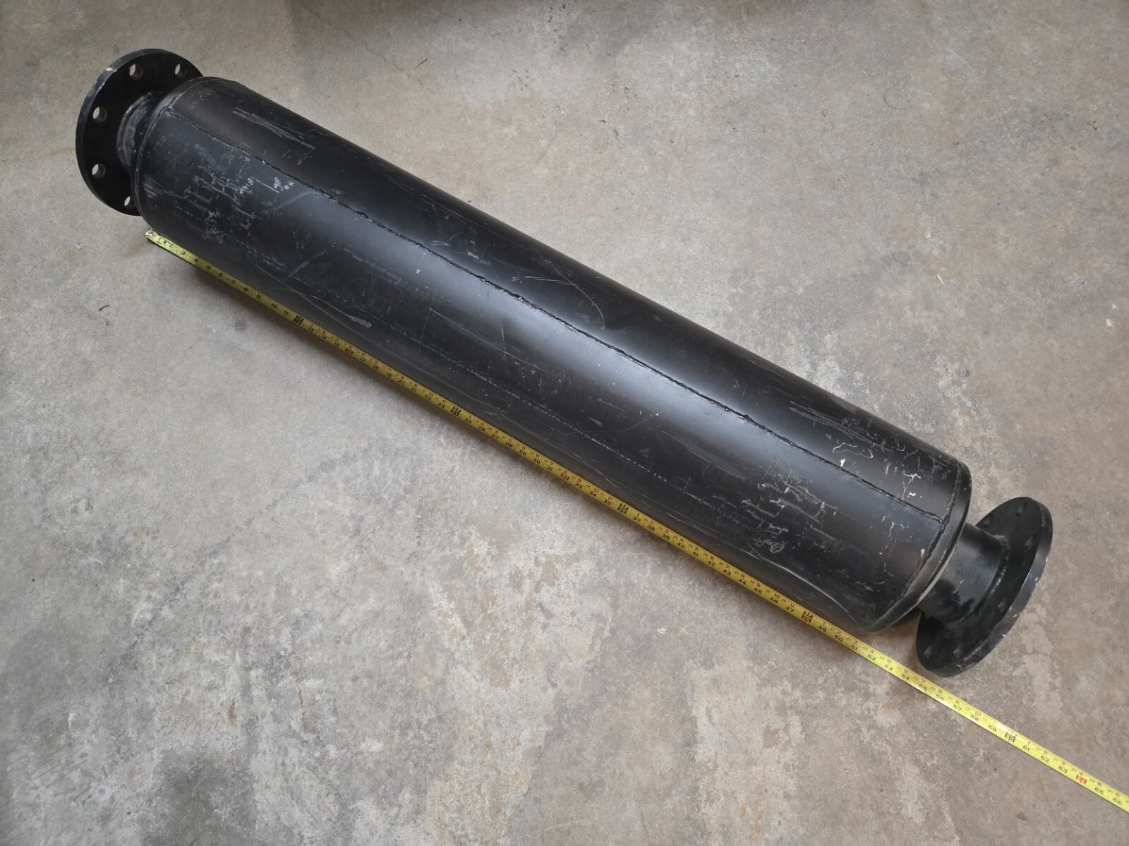 GT Exhaust Systems 201-4105-1-AH 5″ Industrial Silencer 76866 | 54″ Long 10″ OD