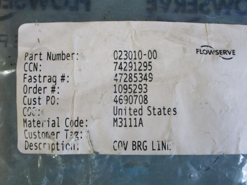 Flowserve 023010-00 Bearing Cover 02301000