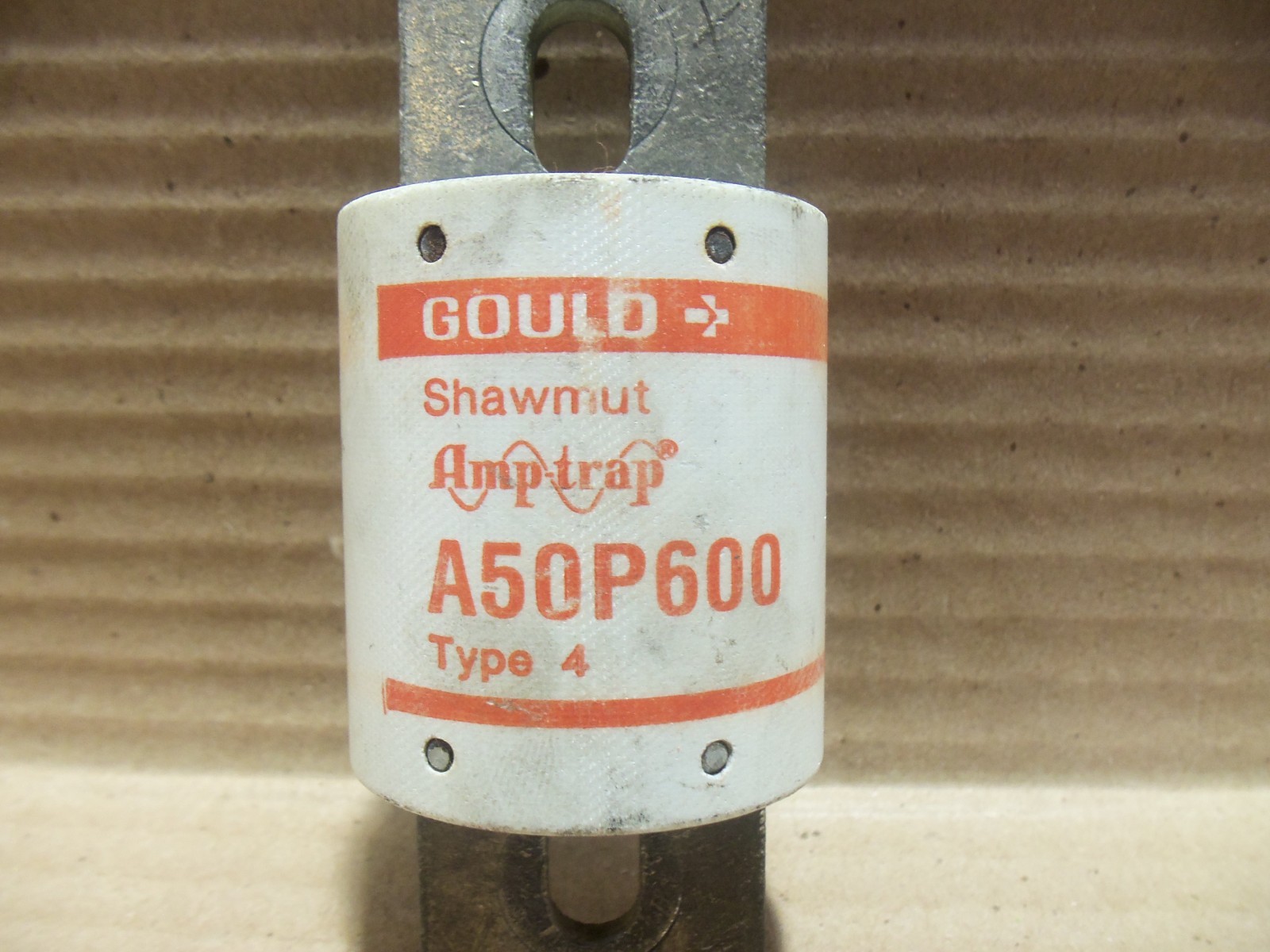 Gould Shawmut A50P600 Amp-Trap Type 4 600A 500Vac 150C Max Fuse