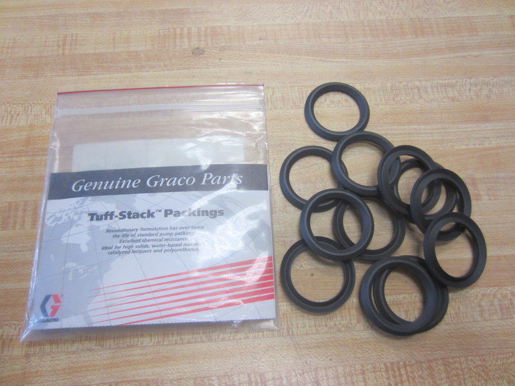 Graco 243622 Packing Set A87 VEE Tuff-Stack Packings