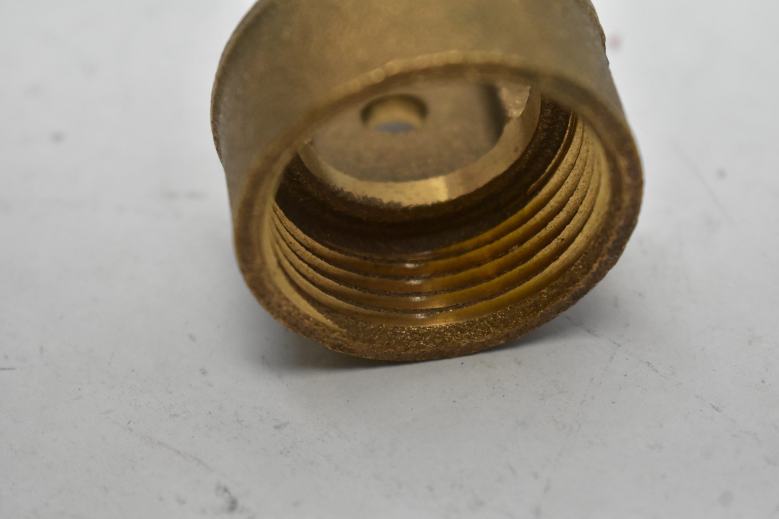 Lot of 6 1″ 360° Hub For Ground Clamps Threaded Cast Bronze Pipe Fitting 8-4