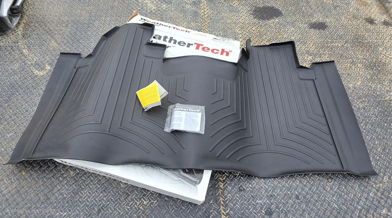 WeatherTech 446975 FloorLiner Mat 2nd Row 15-24 Ford F150 Super Duty