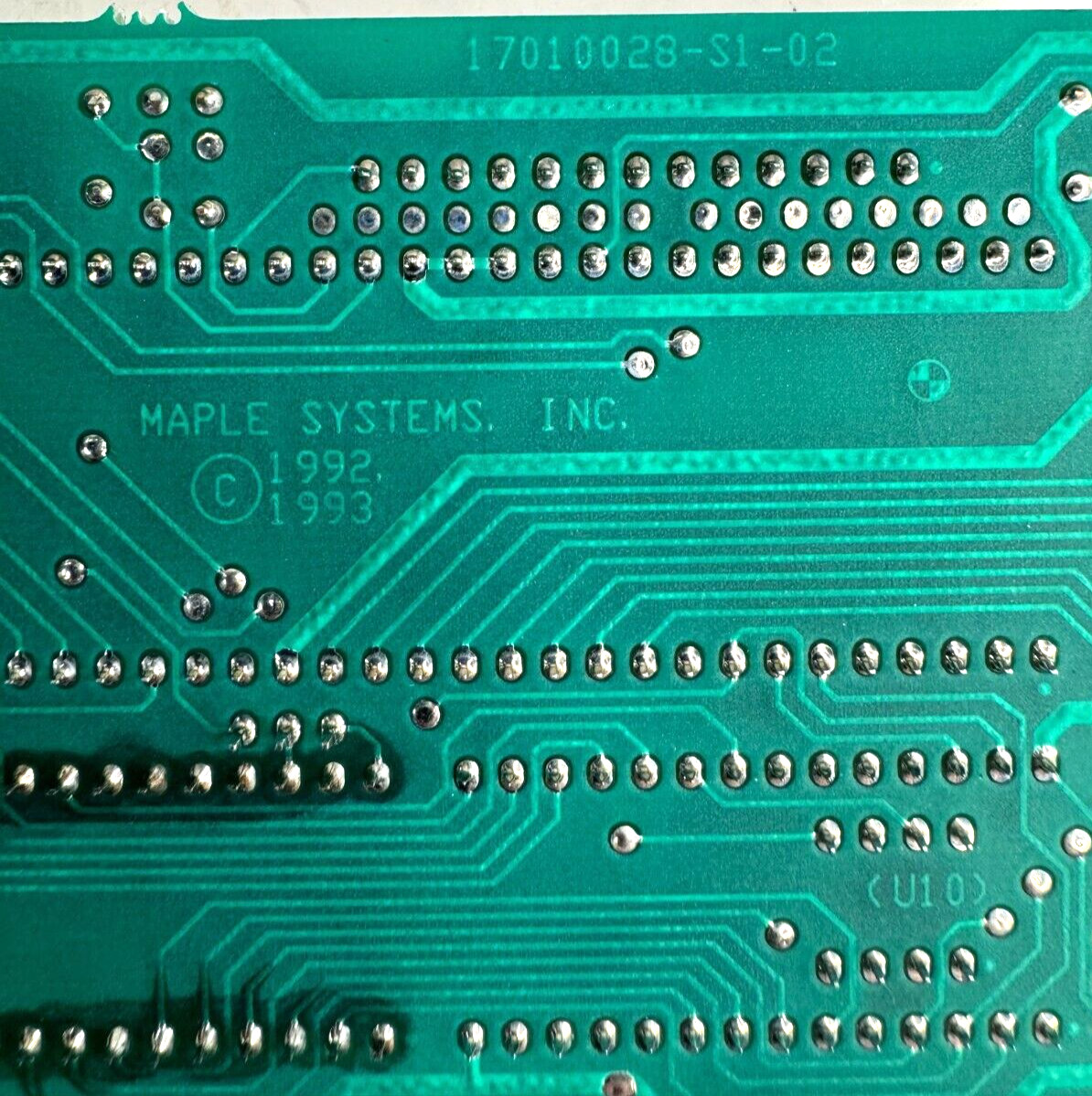 MAPLE SYSTEMS INC 11326_28 CIRCUIT BOARD 17010028-S1-02