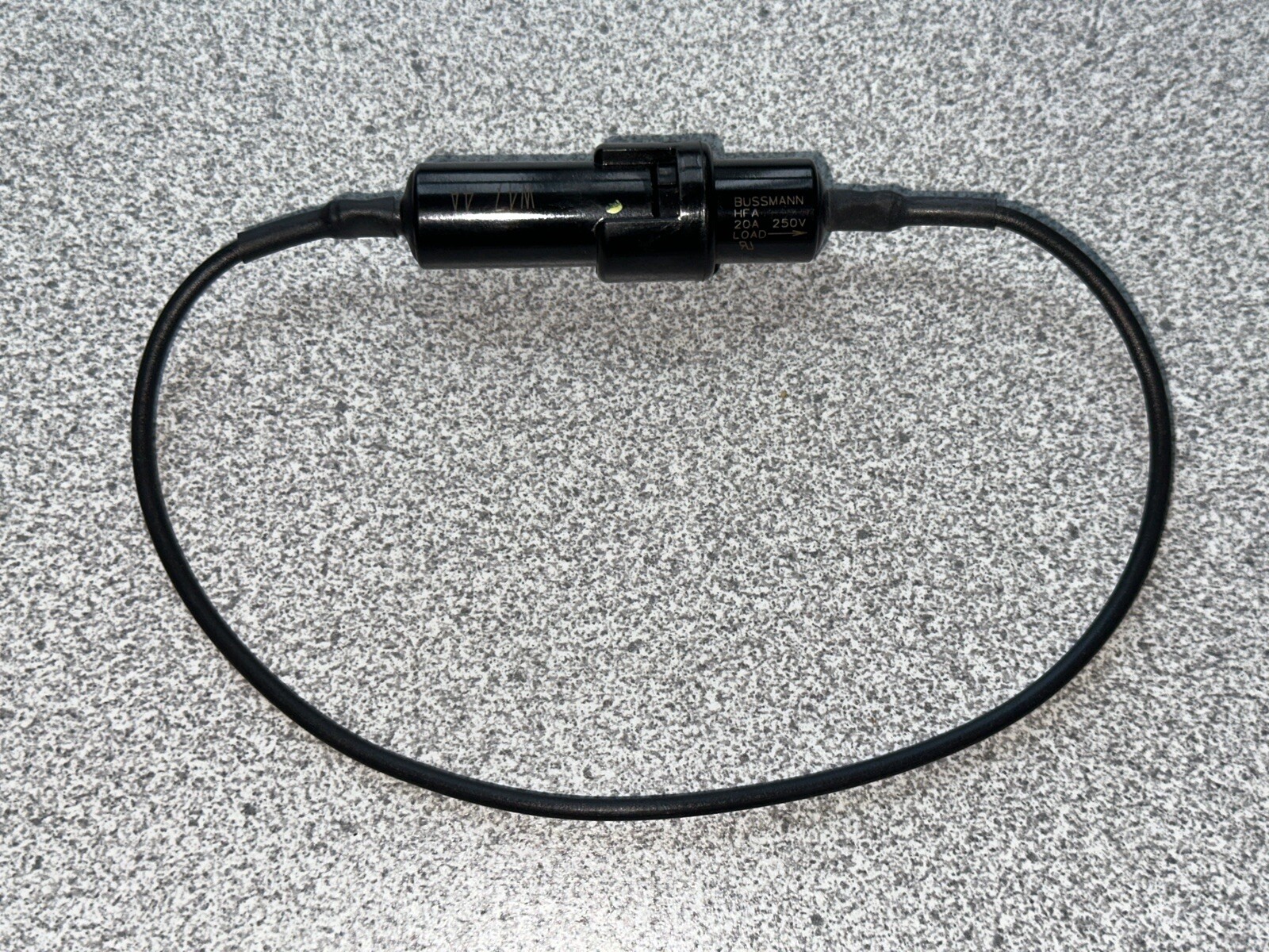 NEW BUSSMAN HFA-1K0967 HFA Waterproof IP54 20 Amp Fuse Holder W/ 12″ #14 Wire