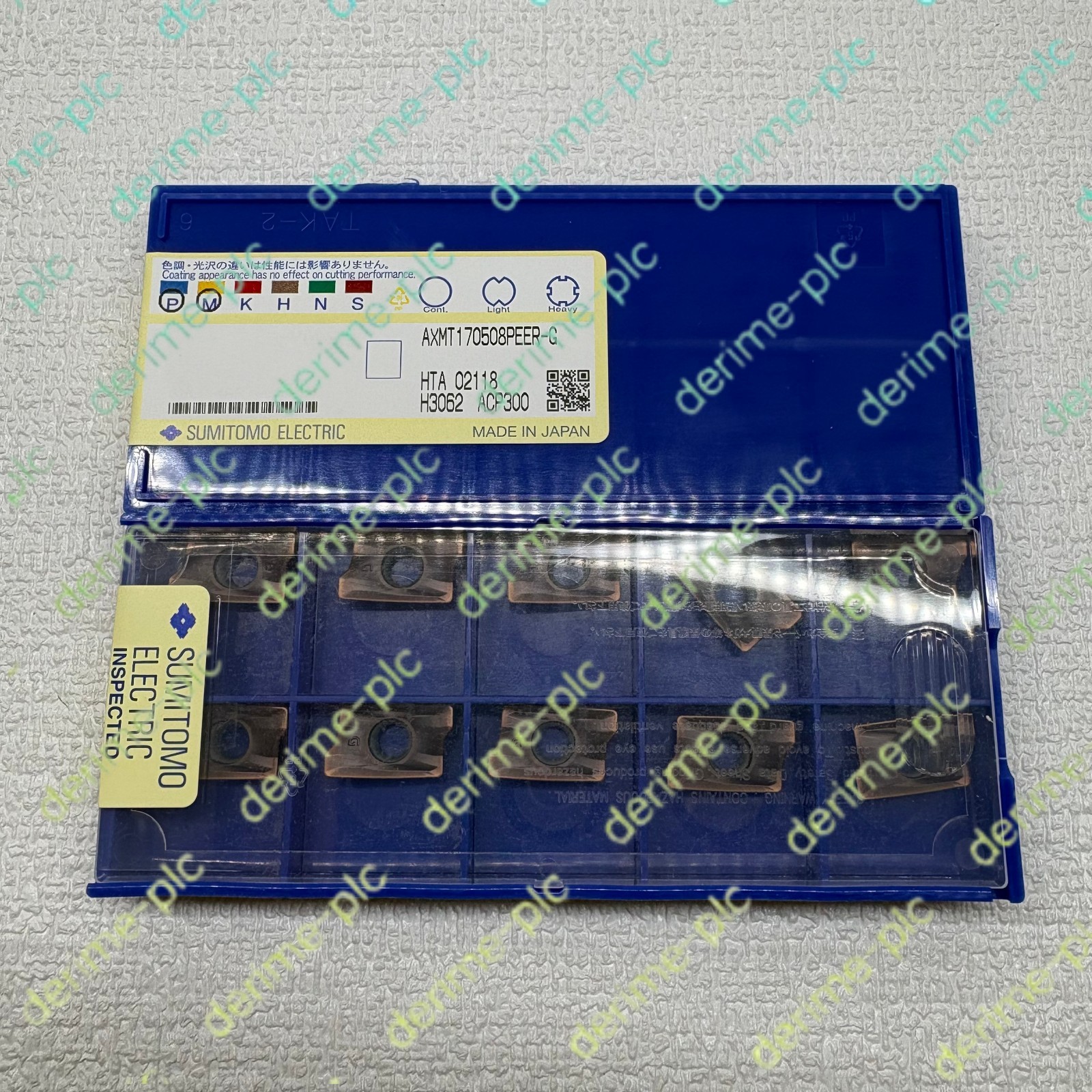 Sumitomo AXMT170508PEER-G ACP300 CNC inserts#1pcs new in box