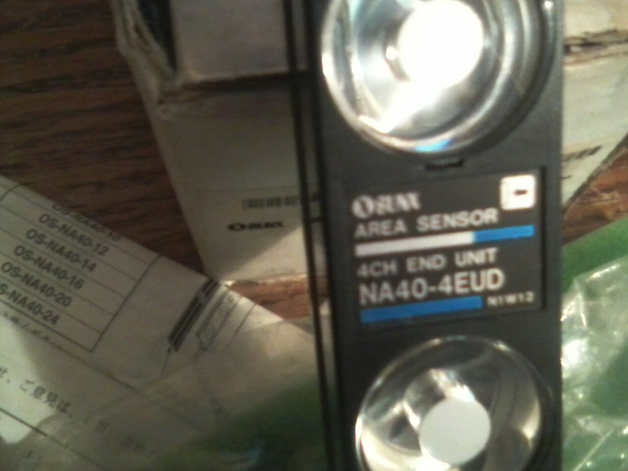 *NEW* …… .. SUNX NA40-4EUD AREA SENSOR CONTROL 4CH 4/CHANNEL END UNIT N1W12