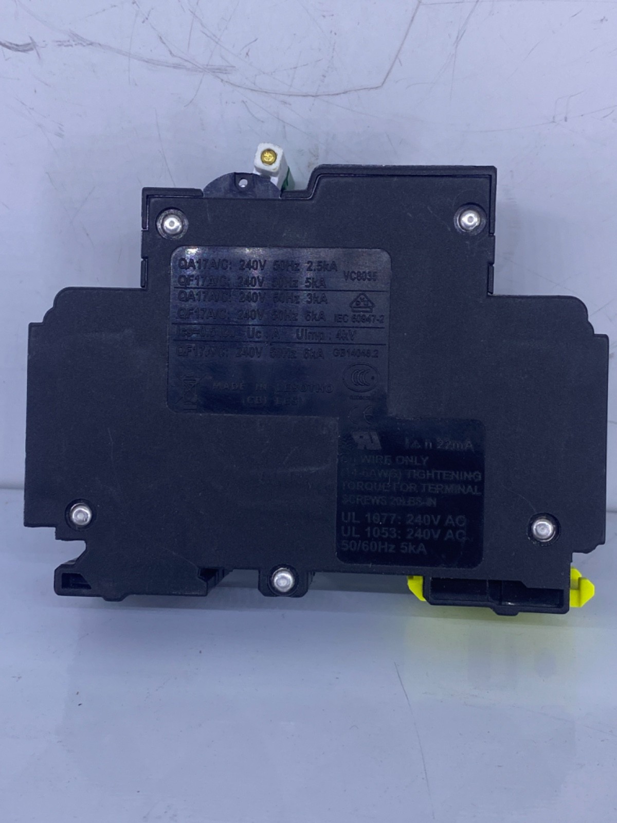 CBI C20A2P-GFI QF17A20 QF17A 20A 240VAC Ground Fault Breaker American Electric