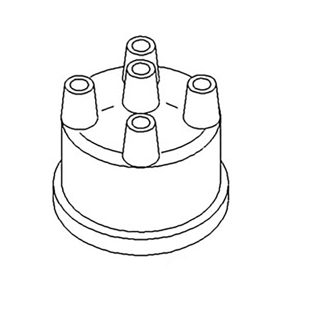 1750411M91 Distributor Cap Fits Massey Ferguson TO20 TO30 TO35 F40 35 50 65+