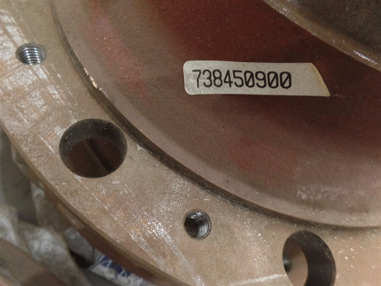 GENUINE TROJAN O&K 10738450900 HUB, TEREX 10-738450900, 738450900, NOS