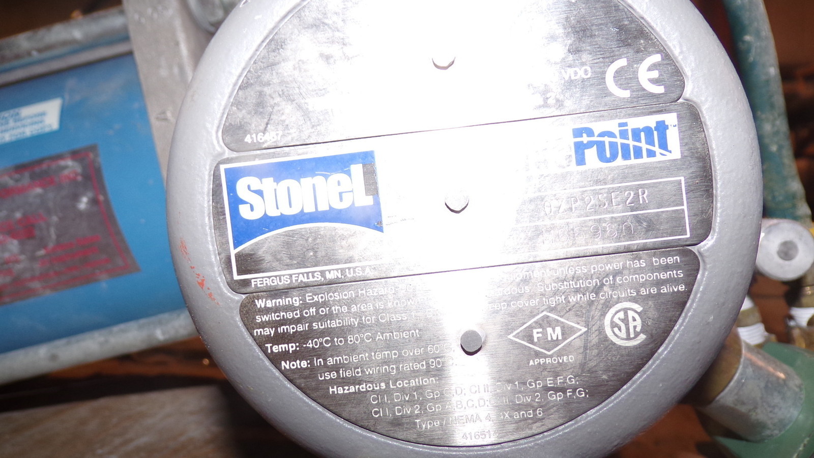 Stonel Valve Point QZP2SE2R Assembly Hole Dia 2″ *FREE SHIPPING*