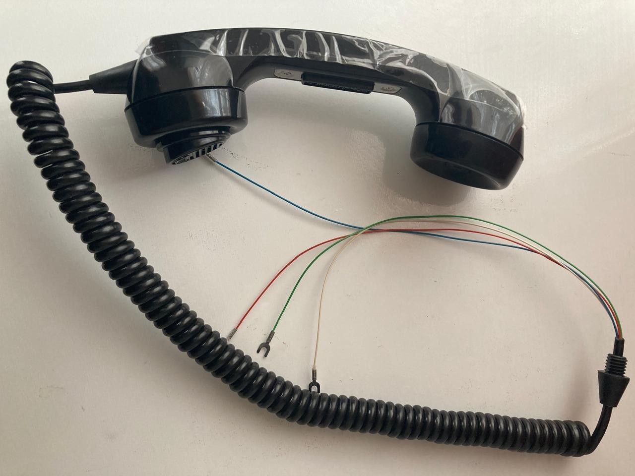 Lot Of 10 Military Industrial Handset With Curly Cord Gai-Tronics GTJ99020D -New