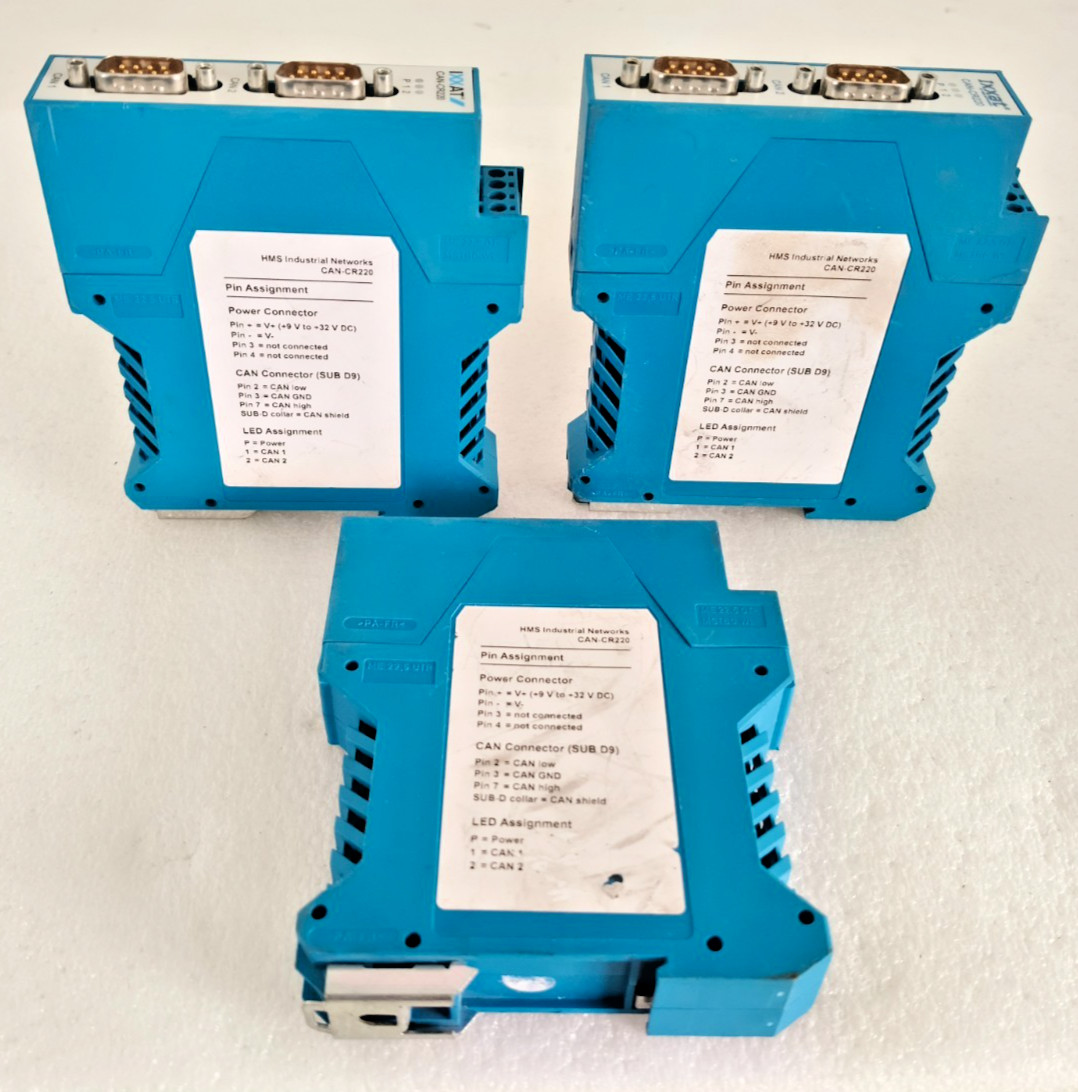 IXXAT CAN-CR220 CAN Repeater HMS INDUSTRIAL Rugged V 1.3 USED