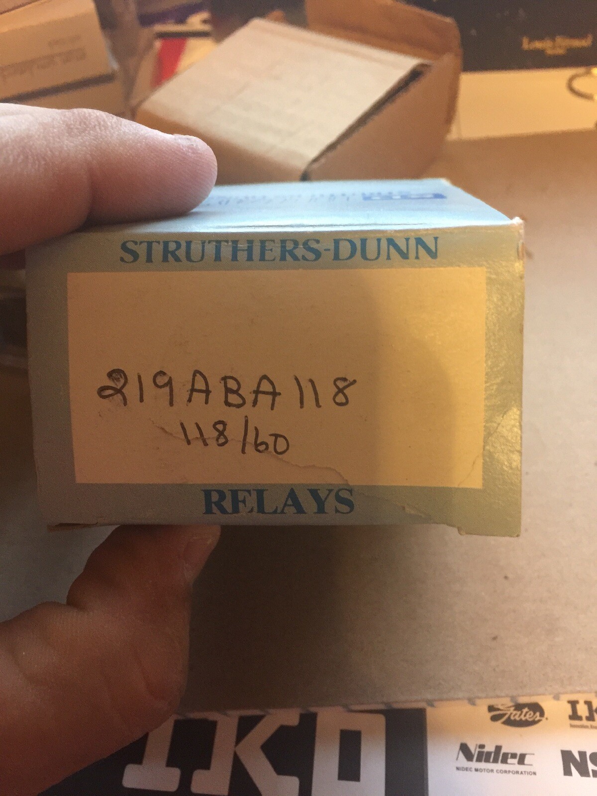 NIB (1) Struthers Dunn 219 ABA-PL Relay 219ABAPL