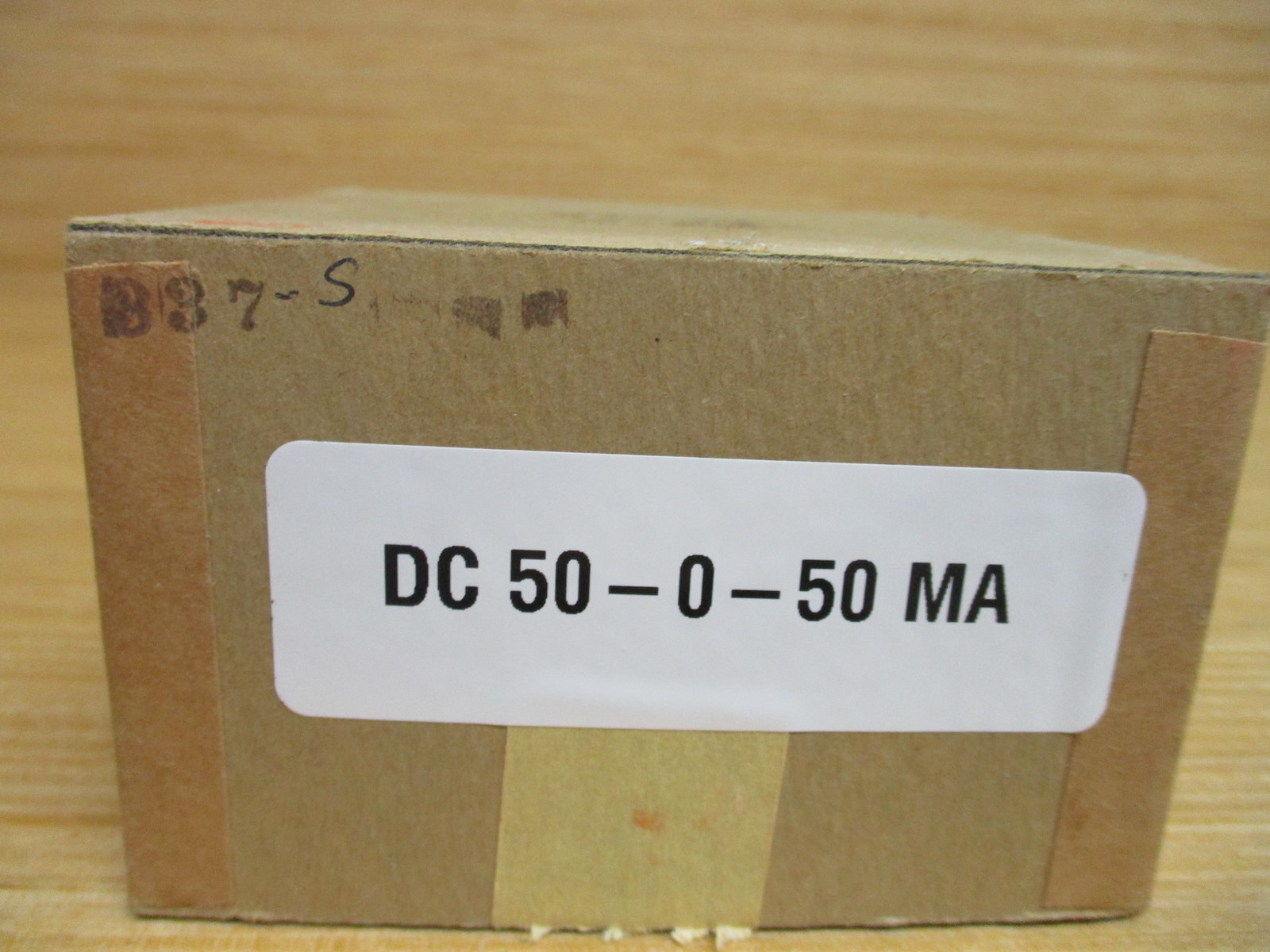 Triplett 337-S DC 50-0-50 MA Panel Meter 337S