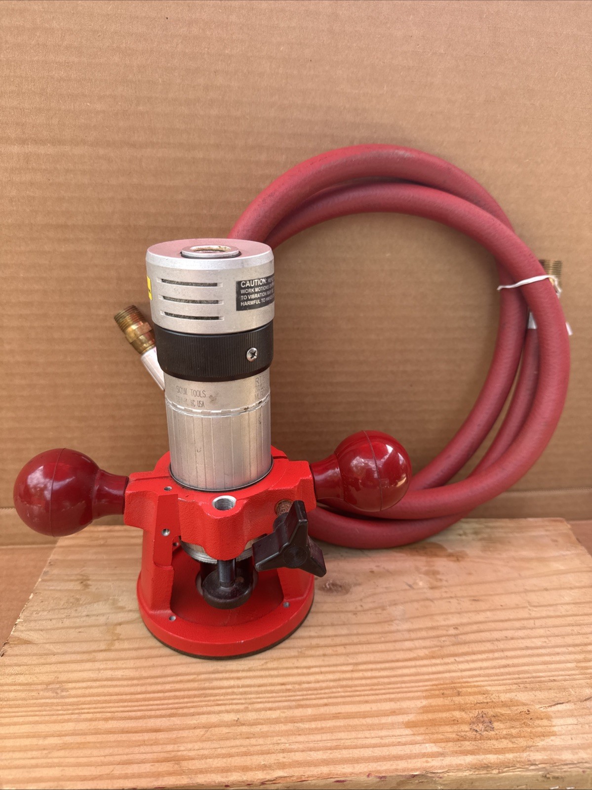 Sioux RT1981 Industrial Pneumatic Router 1.5 HP