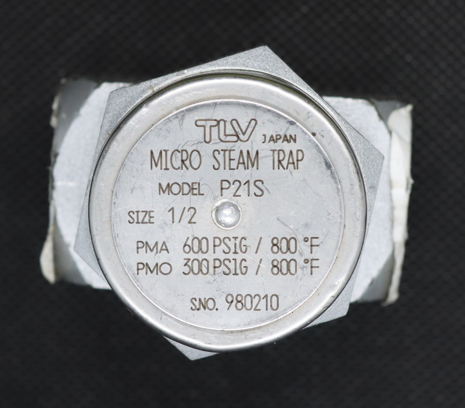 TLV P21S Stainless Steel Thermodynamic Steam Trap 1/2
