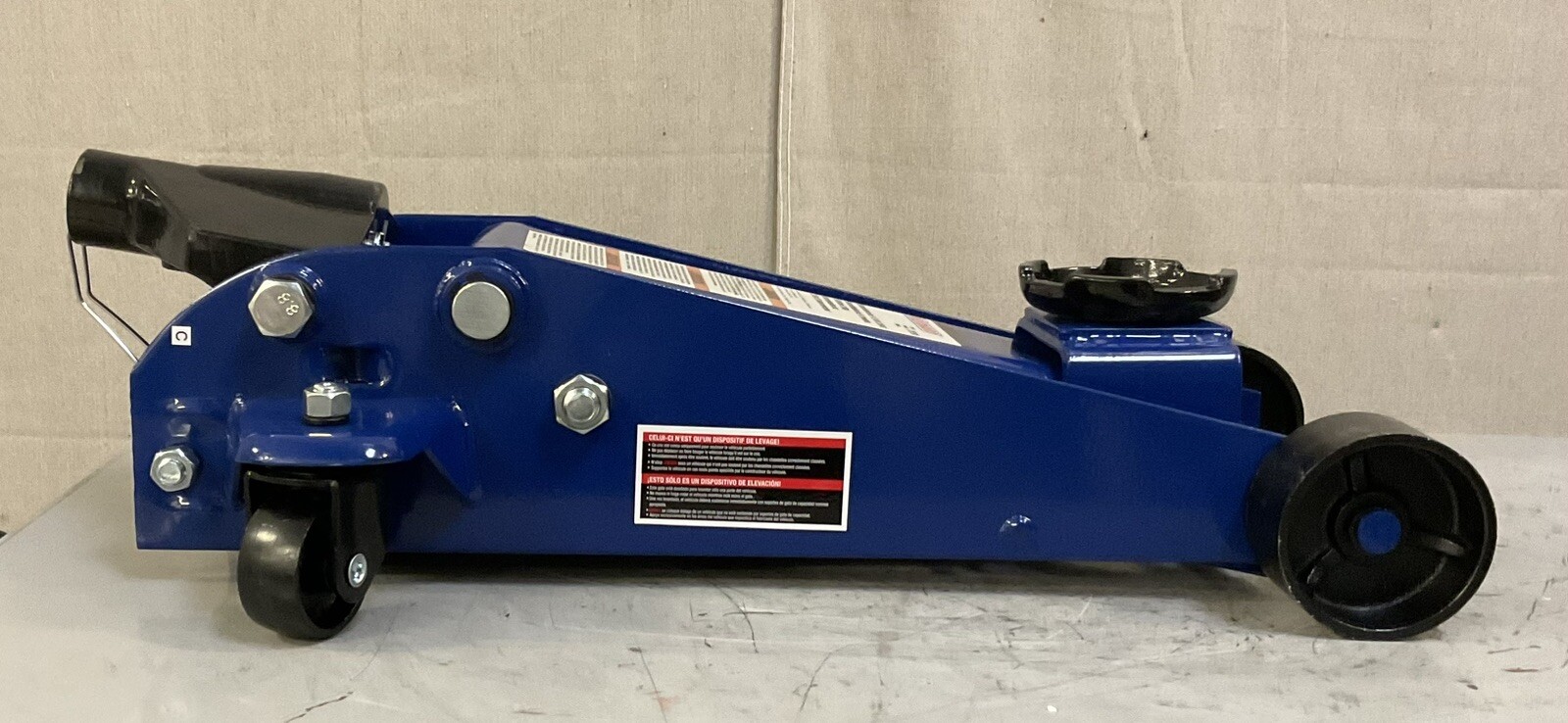 WESTWARD 32EY95 Trolley Floor Jack Manual Handle 2.5 ton Load