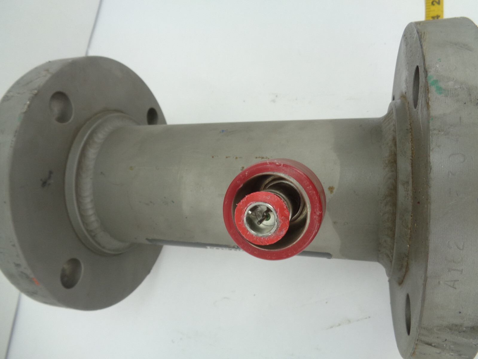 NOS Foxboro Vortex “K” Factor Flow Meter 3 inch inside diameter x 7-1/2″ OD