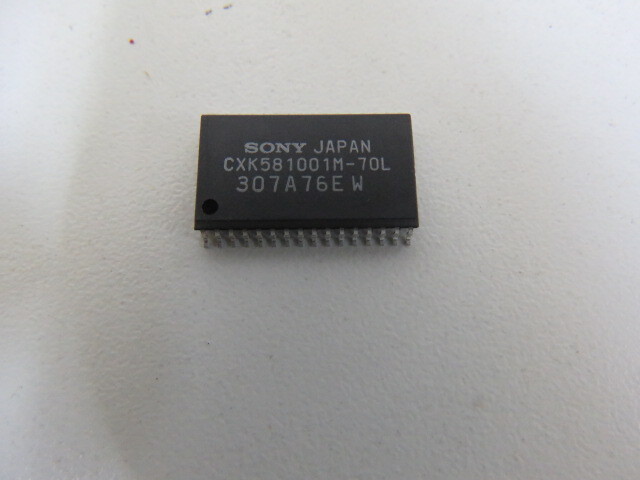 SONY CXK581001M-70L Qty of 5 per Lot IC SRAM 128Kx8 70nS PSOP32