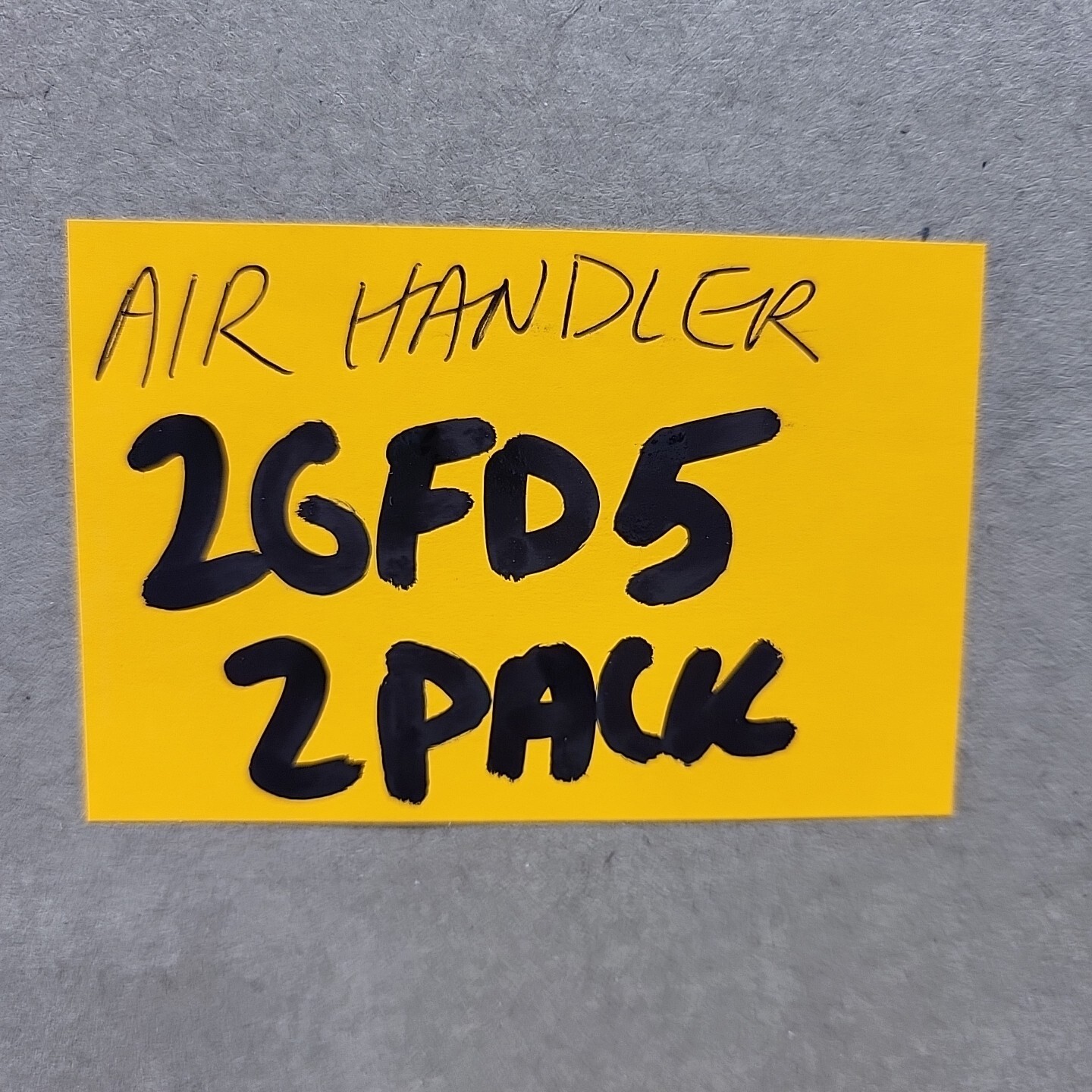 2 Pack Air Handler Mini-Pleat Air Filter 12″ x 24″ x 4″ Synthetic 2GFD5