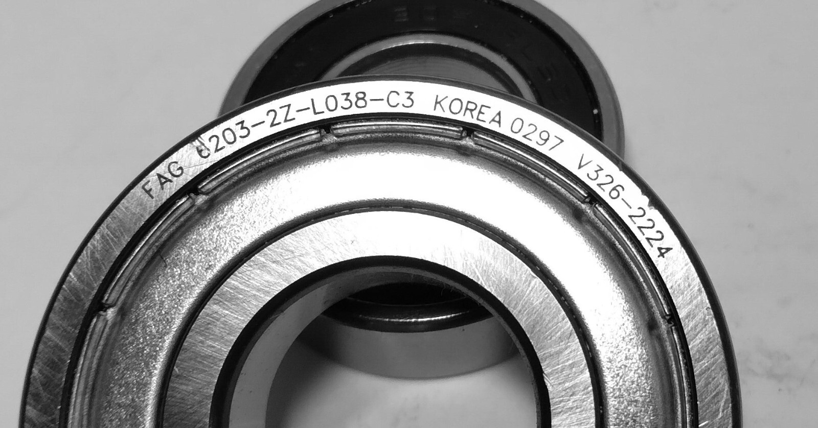 1 NEW NNB FAG 6203-2Z-LO38-C3 SHIELDED BALL BEARING ***MAKE OFFER***