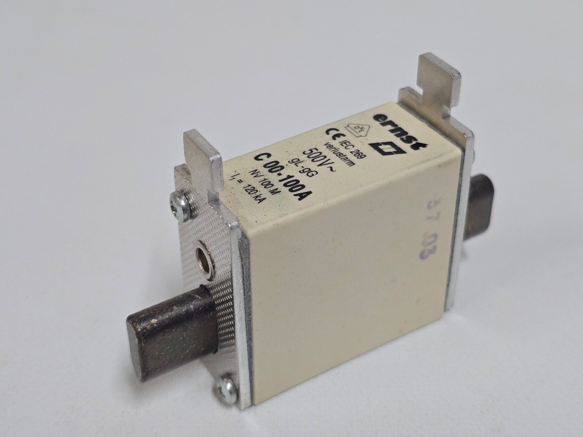 Ernst C00-100A NH00C 100A 500V Ceramic Cartridge Fuse Links
