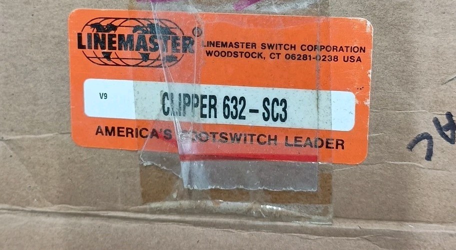 Linemaster 632-SC3 Clipper Foot Pedal Switch