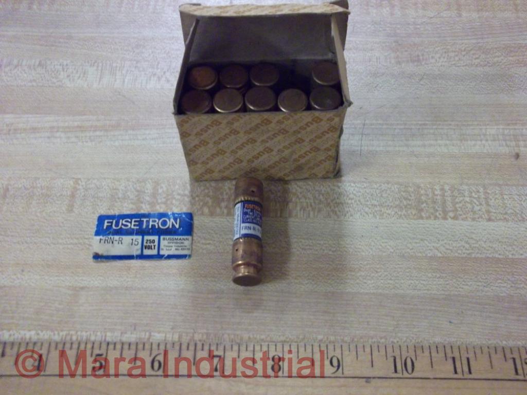 Buss FRN-R-15 Bussmann Fuse Cross Ref 1A695 (Pack of 30)